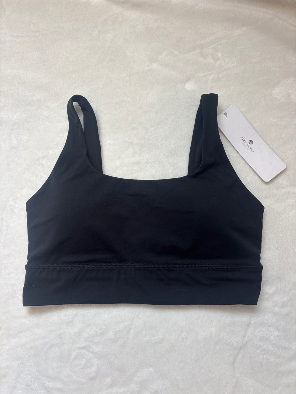Black Sports Bra NWT